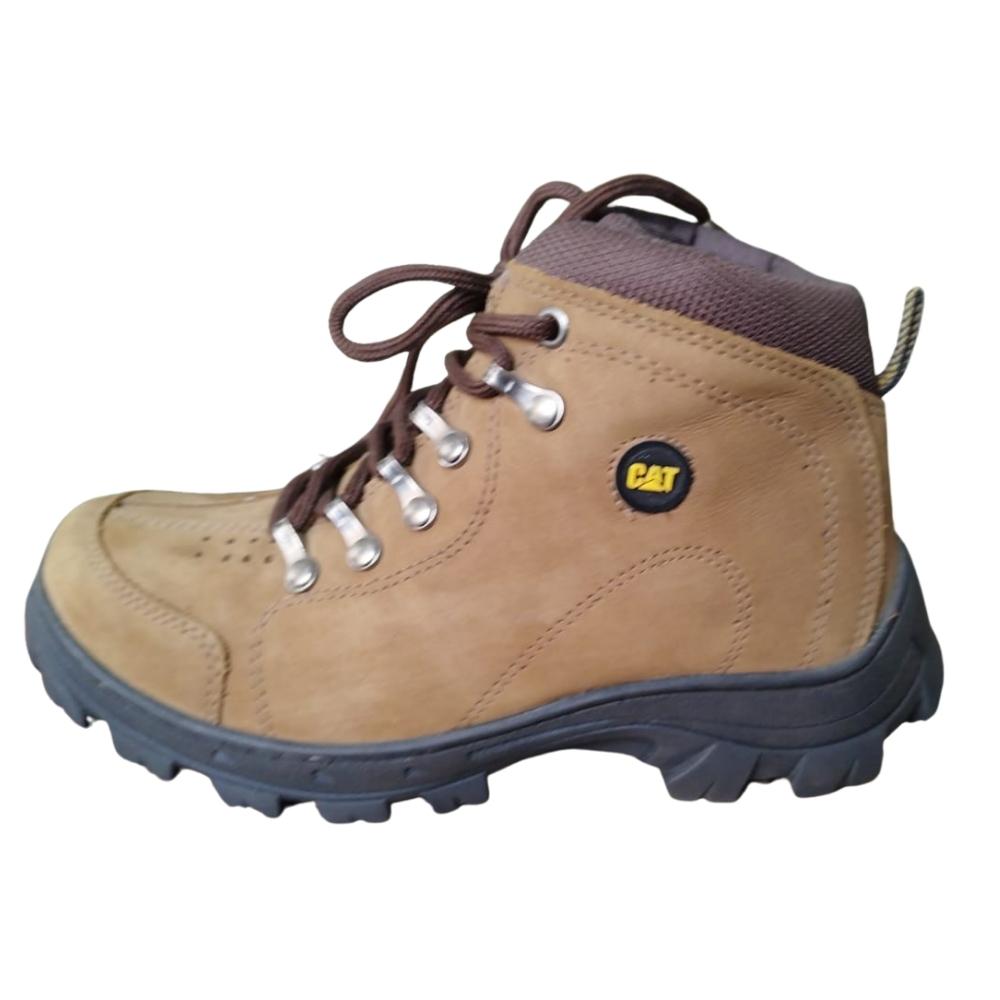 Bota Coturno Caterpillar Original Couro Legitimo Qualidade Premium